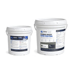 Cony Complete Floor System: Floor Primer 3 kg tub and Hybrid Epoxy Sand Coating 15 kg pail in Buffalo Grey